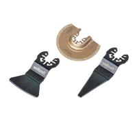 wolfcraft Vibration Saw Set for Joint Repairs “Standard” 3 Pcs., universal receptacle I 8491000