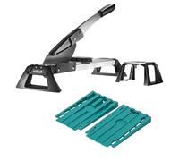 wolfcraft Project Set for Laying Vinyl & Laminate - 8638000 - Professional Cutter for Vinyl and Laminate and 30 high-Quality Universal Wedges