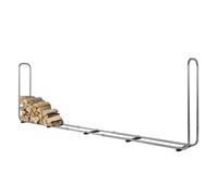 Wolfcraft XXL Firewood Storage Rack - Modular Log Store for 25-50 cm Logs | Adjustable width up to 3.2 m and 1.4 m high, 1.6 m3 capacity, outdoor log holder, tool-free assembly, 5125000