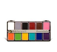 Wolfe 12 Color Palette/Face Paint Kit Essentials by Wolfe Face Art & FX
