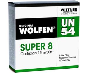 Wolfen B+W Negative film Super 8, ISO 64-200 with development 2K scan download