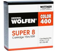 original WOLFEN Color 400 Super 8 ISO 250-400