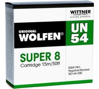WOLFEN UN54 B+W Neg.Film Super 8, 15 m ISO 64-200