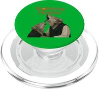 Wolfering Heights Gothic Wolf Howling Parody PopSockets PopGrip for MagSafe