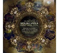 Wolfgang Amadeus Moz - Mozart/Bruch/Pleyel Music for Violin Viola - - E600z