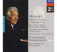 Vladimir Ashkenazy - Mozart: Great Piano Concertos. Nos 20,21,23,24,25