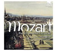 Wolfgang Amadeus Moz - Mozart Piano Concertos K413 414 415 - CD - B123z