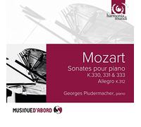 Wolfgang Amadeus Moz - Mozart Sonates Pour Piano K.330 331 333/All - E1398z