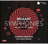 WOLFGANG AMADEUS MOZ - MOZART SYMPHONIES NOS. 39 40 41 'JUPITER' - C - G3z