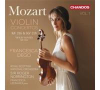 Francesca Dego & RSNO – Mozart: Violin Concertos KV 216 & KV 218; Violin Sonata KV 304 – NAXOS