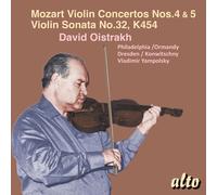 Wolfgang Amadeus Mozar Violinkonzerte 4 & 5/Violinsonate KV 45 (CD) (US IMPORT)