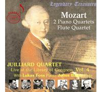 Wolfgang Amadeus Mozart - 2 Piano Quartets, Flute Quartet (Juilliard Quartet)