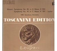 Wolfgang Amadeus Mozart , Arturo Toscanini , NBC Symphony Orchestra - Symphony No.40 / Symphony No.41 (Toscanini) [Vinyl LP]