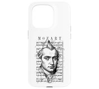 Wolfgang Amadeus Mozart Classical Sheet Music Notes Vintage Case for iPhone 15 Pro