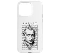 Wolfgang Amadeus Mozart Classical Sheet Music Notes Vintage Case for iPhone 15 Pro Max