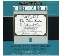 Wolfgang Amadeus Mozart – Complete Sonatas for Violin and Piano (Szigeti, Horszowski) – Vanguard