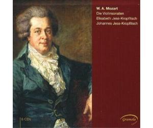 Wolfgang Amadeus Mozart Complete Violin Sonatas, The (Jess-kropfitsch) (CD)