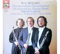 Wolfgang Amadeus Mozart - Divertimenti For 3 Basset-Horns