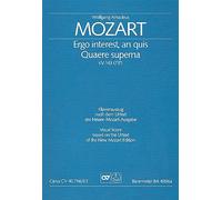 Wolfgang Amadeus Mozart-Ergo interest - Quaere superna-Solo S, 2 Violins, Viola