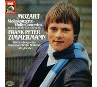 Wolfgang Amadeus Mozart, Frank Peter Zimmermann, Württembergisches Kammerorchester, Jörg Faerber: Violinkonzerte = Violin Concertos No. 3 G-dur KV 216 · No. 5 A-dur KV 219 - LP