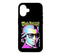 Wolfgang Amadeus Mozart Funny Composer Retro Pop Art Music Case for iPhone 16