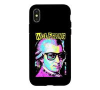 Wolfgang Amadeus Mozart Funny Composer Retro Pop Art Music Case for iPhone X/XS