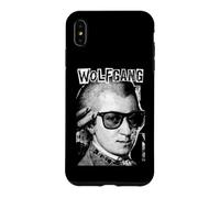 Wolfgang Amadeus Mozart Funny Composer Retro Pop Art Music Case for iPhone XS Max