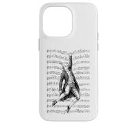 Wolfgang Amadeus Mozart Funny Composer Sheet Music Musician Case for iPhone 14 Pro Max