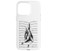 Wolfgang Amadeus Mozart Funny Composer Sheet Music Musician Case for iPhone 15 Pro Max