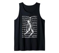 Wolfgang Amadeus Mozart Funny Composer Sheet Music Musician Tank Top