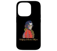Wolfgang Amadeus Mozart Hand Drawn Portrait Vintage Case for iPhone 14 Pro