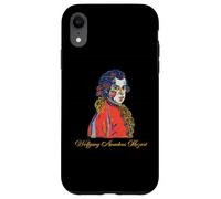 Wolfgang Amadeus Mozart Hand Drawn Portrait Vintage Case for iPhone XR