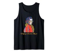 Wolfgang Amadeus Mozart Hand Drawn Portrait Vintage Tank Top