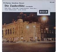 Wolfgang Amadeus Mozart, Hilde Güden, Wilma Lipp, Leopold Simoneau, Walter Berry, Wiener Philharmoniker, Karl Böhm - Die Zauberflöte Ausschnitte (7" Vinyl Single)(1965)(Decca VD 634)