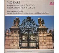 Wolfgang Amadeus Mozart, Johanna Martzy, Symphonie-Orchester Des Bayerischen Rundfunks, Eugen Jochum - Symphony No. 39 In E Flat, K.543 / Violin Concerto No. 4 In D, K.218-LP