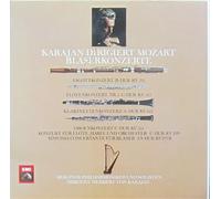 Wolfgang Amadeus Mozart - Karajan dirigiert Mozart: Bläserkonzerte [Vinyl Schallplatte] [3 LP Box-Set]