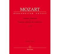 Wolfgang Amadeus Mozart: Laudate Dominum K.339: SATB: Score