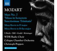 Ullrich - [Complete Masses Vol. 3] Mozart: Mass No. 7 'missa In Honorem Sanctissimae Trinitatis'/...