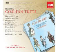 Wolfgang Amadeus Mozart Mozart: Così Fan Tutte (CD) Album (US IMPORT)