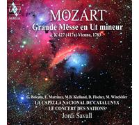 Le Concert des Nations - La Cappela Nacional de Catalunya - Jordi Savall - Mozart : Great Mass in C Minor