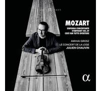 Wolfgang Amadeus Mozart : Mozart: Sinfonia Concertante/Symphony No. 39/... CD
