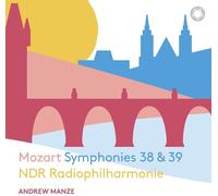 Wolfgang Amadeus Mozart : Mozart: Symphonies 38 & 39 CD Album Digipak (2021)