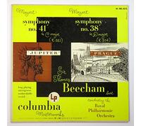 Wolfgang Amadeus Mozart - Mozart: Symphony No. 41 In C Major (K. 551) "Jupiter" / Symphony No. 38 In D Major (K. 504) "Prague" / Sir Thomas Beecham Conducting The Royal Philharmonic Orchestra