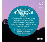 Wolfgang Amade Mozart: Nikolaus Harnoncourt Debut