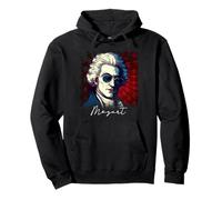 Wolfgang Amadeus Mozart Portrait Musician Composer Pullover Hoodie