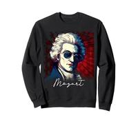 Wolfgang Amadeus Mozart Portrait Musician Composer Sweatshirt