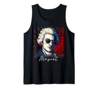Wolfgang Amadeus Mozart Portrait Musician Composer Tank Top