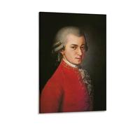 Wolfgang Amadeus Mozart Portraits Poster Artworks Canvas Poster Wall Art Prints Home Modern Decor 08x12inch(20x30cm)