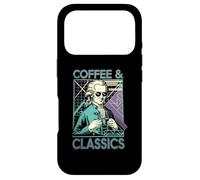Wolfgang Amadeus Mozart Quote Coffee & Classical Music Lover Case for iPhone 17 Pro