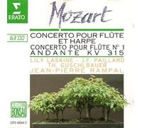 Wolfgang Amadeus Mozart/Rampal/Paillard - Floejt & Harpkonsert
